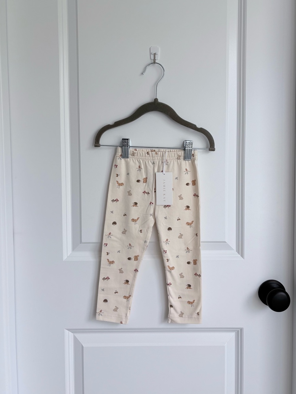 🐿️Jamie Kay Organic Cotton Everyday Legging - Forest Gathering NWT